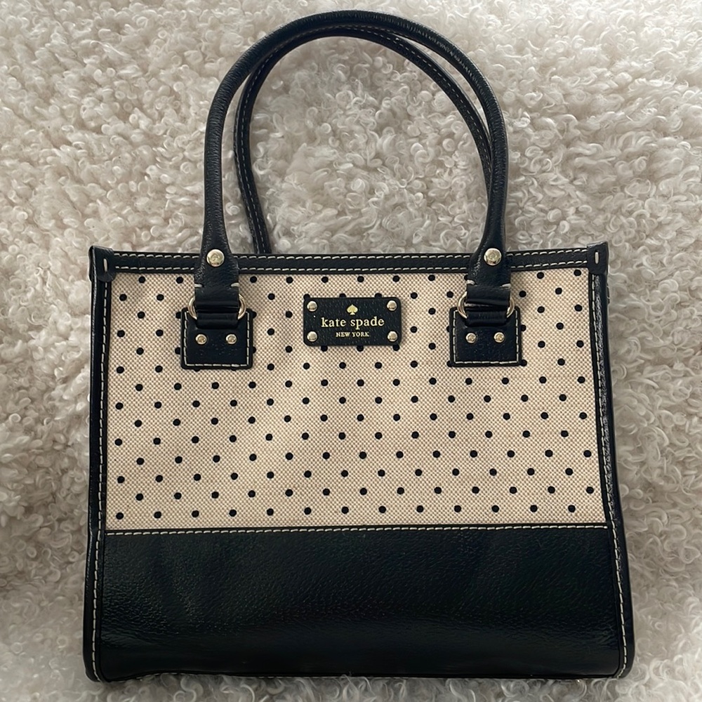 Kate Spade Belltown Quinn Polka Dot Tote